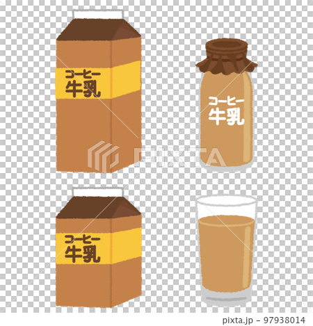 coffee milk illustration coffee milk illustration 97938014