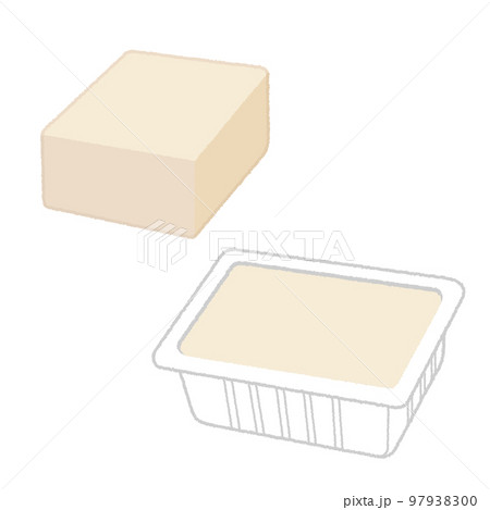 豆腐のイラスト 豆腐のイラスト 97938300