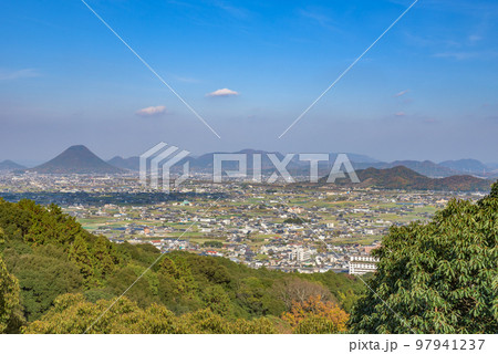 金刀比羅宮から見た風景　香川県仲多度郡琴平町　日本 97941237