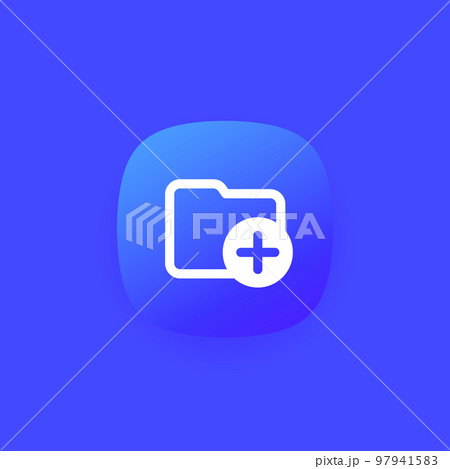 create new folder icon for apps and web 97941583