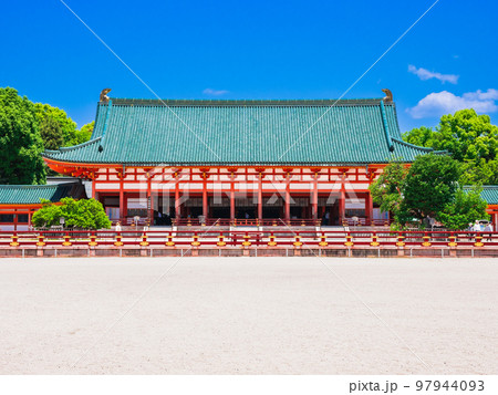 京都 平安神宮 大極殿 京都 平安神宮 大極殿 97944093