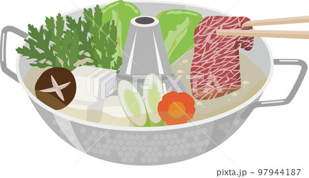 しゃぶしゃぶ　肉野菜入り 97944187