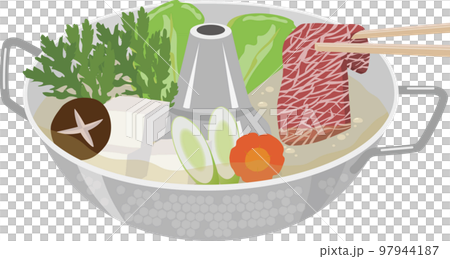 しゃぶしゃぶ　肉野菜入り 97944187
