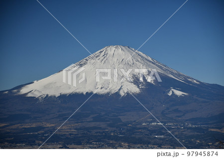 金時山から見る絶景の富士山 97945874