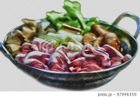 美味しい鴨鍋 97946350