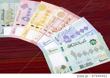 Lebanese pound a business background Lebanese pound a business background 97946462