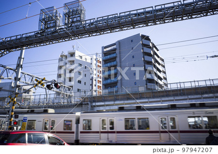 東京の踏切 97947207