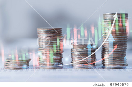 Stock trading strategy planning. online stock trading Decision-making concept using candlestick charts based on buying data. Market Direction Forecast Forex Cryptocurrency. Stock trading strategy planning. online stock trading Decision-making concept using candlestick charts based on buying data. Market Direction Forecast Forex Cryptocurrency. 97949676