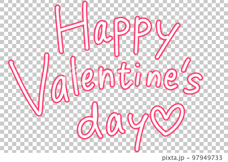 happy valentines day bag letter 97949733