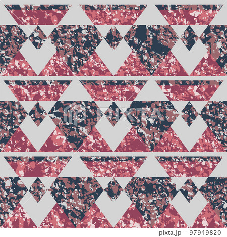 Retro mosaic pattern with stone effect. Retro mosaic pattern with stone effect. 97949820