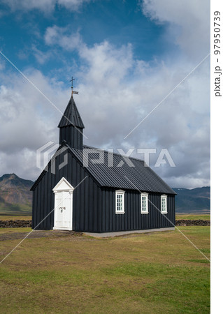 Budakirkja Famous Black Church in Iceland Budakirkja Famous Black Church in Iceland 97950739