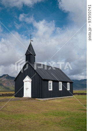 Budakirkja Famous Black Church in Iceland Budakirkja Famous Black Church in Iceland 97950741