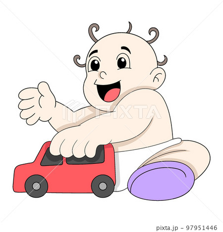 Baby sitting outlet car toy