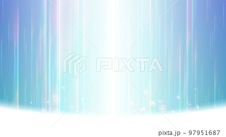 輝く光の雨の背景 97951687