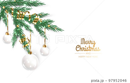 Merry Christmas sale banner template. Greeting card, banner, poster, header for website Merry Christmas sale banner template. Greeting card, banner, poster, header for website 97952046