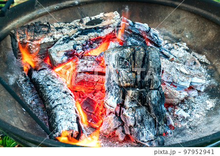 flame fire burning flame fire burning 97952941