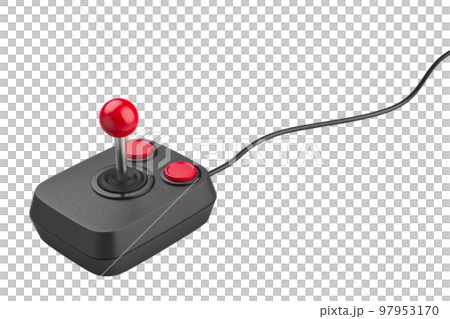 Retro computer joystick - Stock Illustration [97953170] - PIXTA