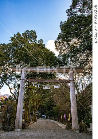 天岩戸神社の鳥居 97956266