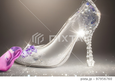 シンデレラのガラスの靴 97956760