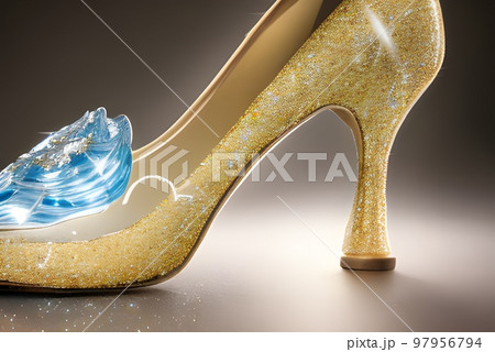 シンデレラのガラスの靴 97956794