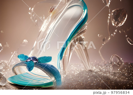シンデレラのガラスの靴 97956834