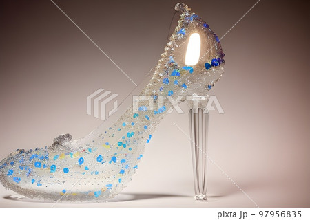 シンデレラのガラスの靴 97956835