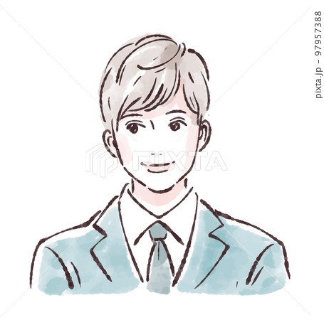 男性のイラスト素材 97957388