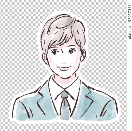 男性のイラスト素材 97957388