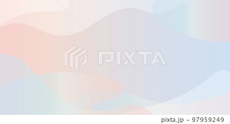 パステル調の背景用ベクターイラスト 97959249