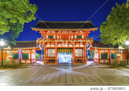 京都　八坂神社　西楼門 97960801