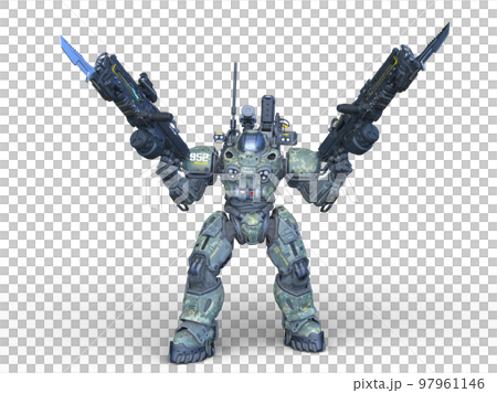 戦闘ロボット 97961146