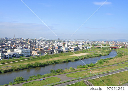 名古屋市　天白川 97961261