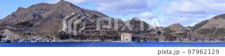 榛名山 榛名富士 榛名湖 榛名山 榛名富士 榛名湖 97962129
