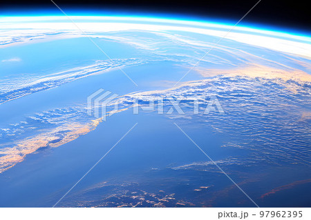 宇宙から見た地球 97962395