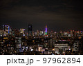 東京タワーと夜景 97962894