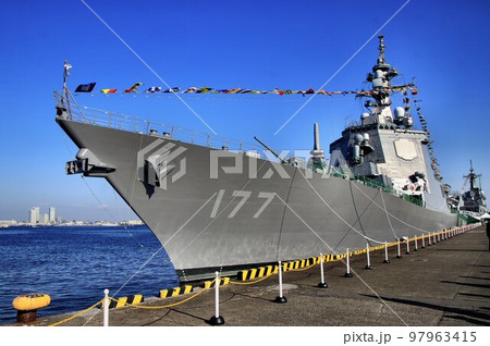 日本の海と空を護る…イージス護衛艦あたご 日本の海と空を護る…イージス護衛艦あたご 97963415