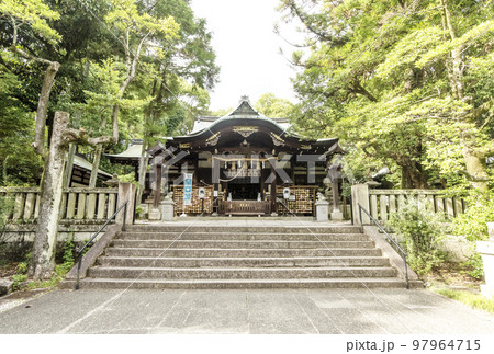 京都岡崎神社　うさぎ神社　東天王岡崎神社　京都観光スポット 97964715