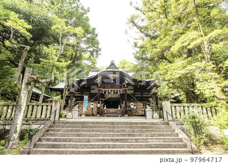 京都岡崎神社　うさぎ神社　東天王岡崎神社　京都観光スポット 97964717