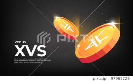 Venus (XVS) cryptocurrency concept banner background. Venus (XVS) cryptocurrency concept banner background. 97965228