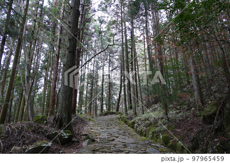 中山道落合の石畳 岐阜県 中山道落合の石畳 岐阜県 97965459