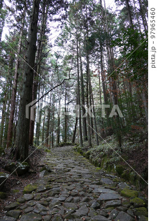 中山道落合の石畳 岐阜県 中山道落合の石畳 岐阜県 97965460