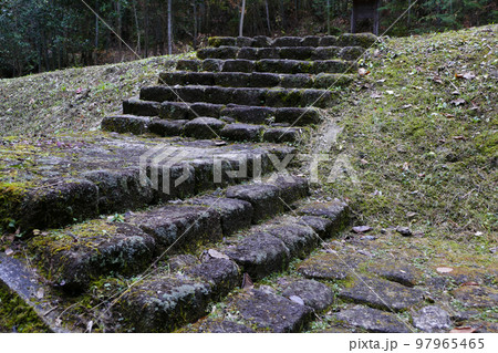 中山道落合の石畳 岐阜県 中山道落合の石畳 岐阜県 97965465