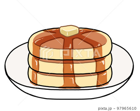 ホットケーキのイラスト ホットケーキのイラスト 97965610