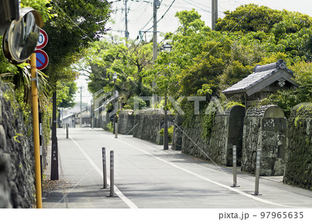 長崎県・福江島 武家屋敷通り / Fukue Island, Japan 長崎県・福江島 武家屋敷通り / Fukue Island, Japan 97965635