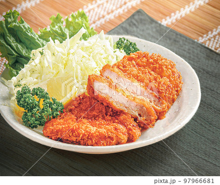 創作料理とんかつ料理イメージ 97966681