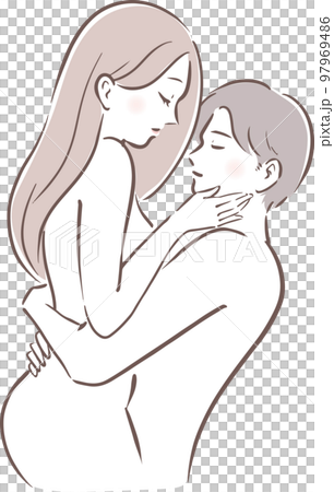 Men and women who love each other naked (couple / couple) 97969486