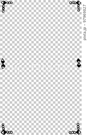 菱飾りのメッセージカード 97969827