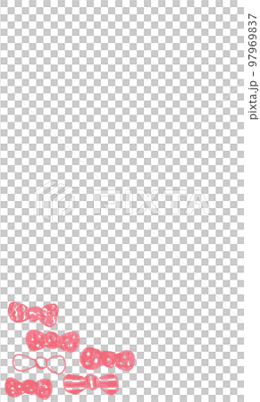 Ribbon message card 97969837