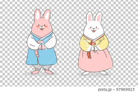 2023 ウサギ 新年 97969923