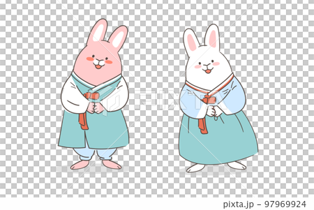 2023 ウサギ 新年 97969924